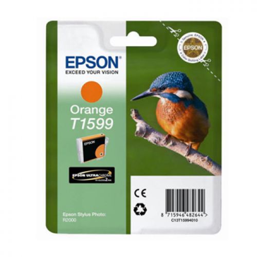 Epson Stylus Photo R2000 Cartucho Naranja , Epson , EPSC13T15994010 , 8715946482644